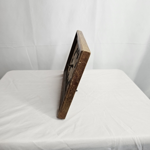 Vintage Desert Sandscapes Desk Stand Battery Operated Beautiful  Works - Picture 4 of 8